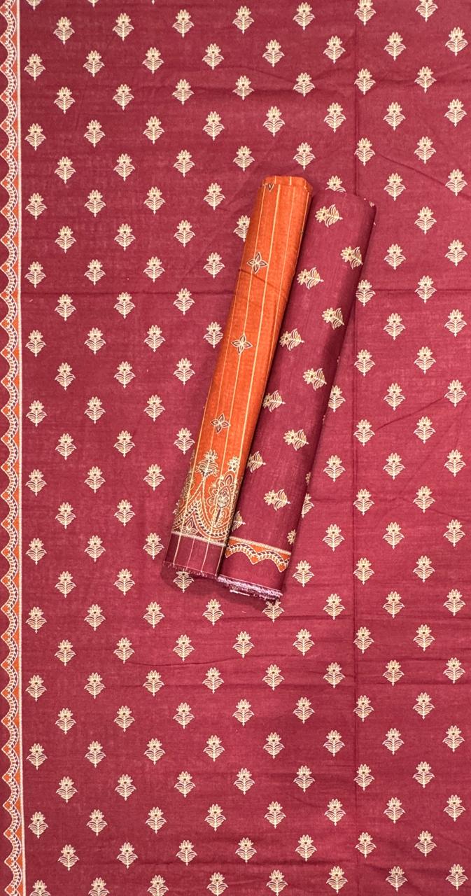 Bin Saeed | 3pc Unstitched Printed Khaddar Collection