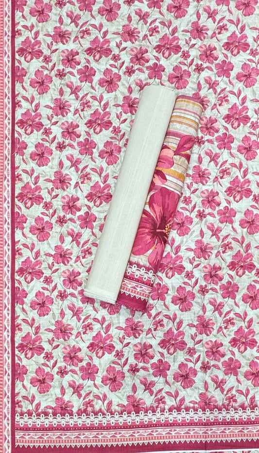Bin Saeed | 3pc Unstitched Printed Khaddar Collection