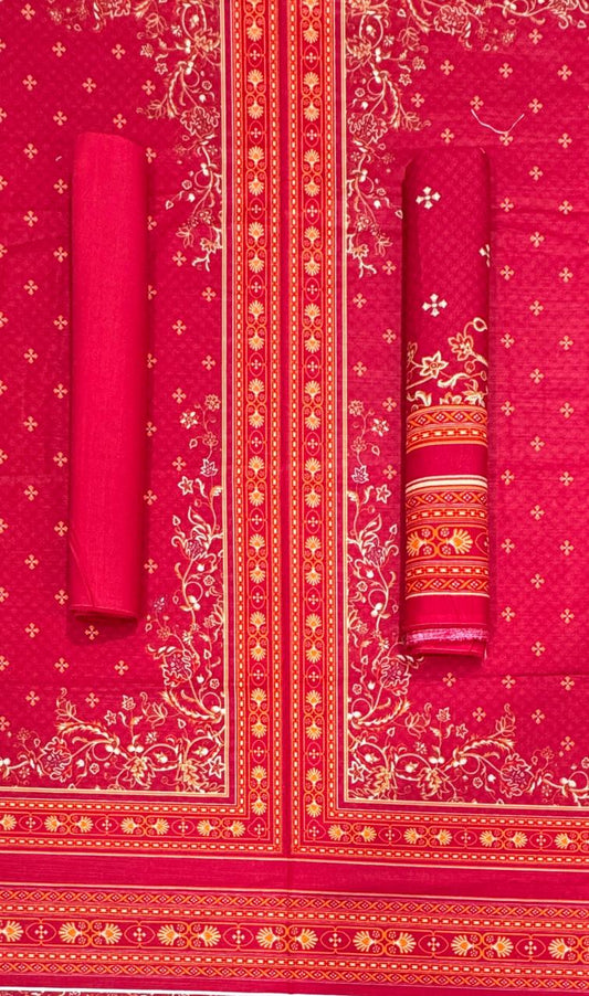 Bin Saeed | 3pc Unstitched Printed Khaddar Collection