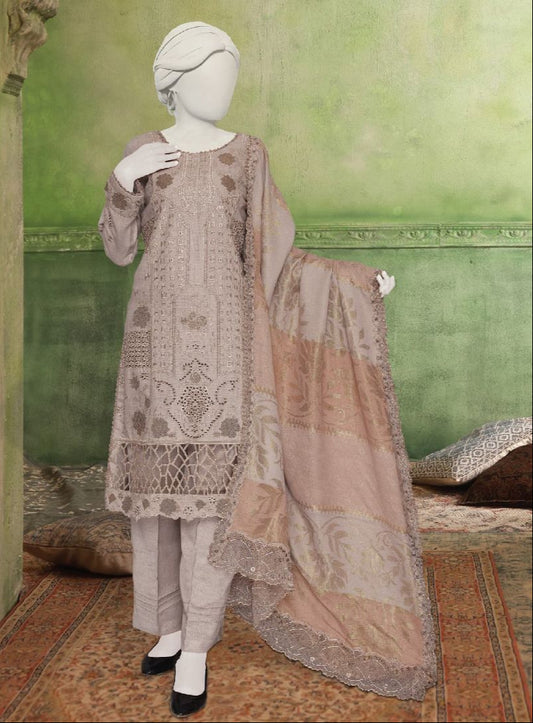 Exclusive | Dur-e-Fishan Embroidered Patch Winter Collection by ABC