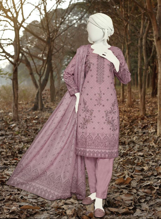 Haya | Embroidered Winter Collection by ABC 3-piece unstitched suit
