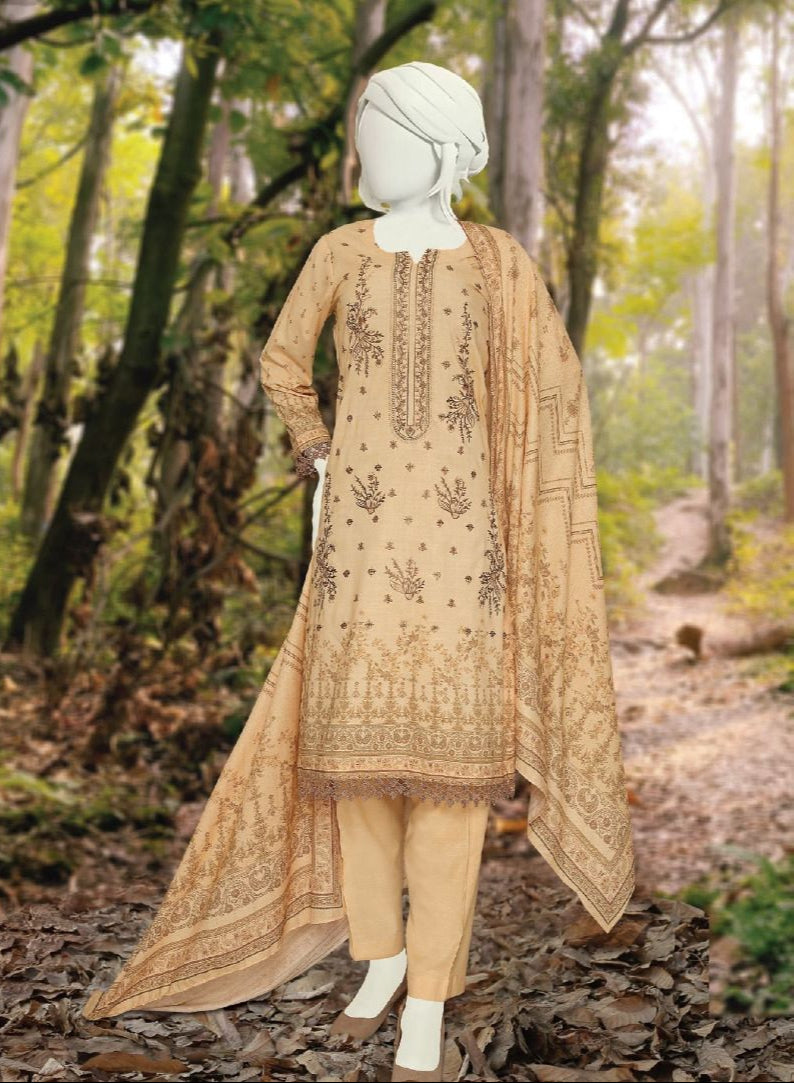 Haya | Embroidered Winter Collection by ABC 3-piece unstitched suit