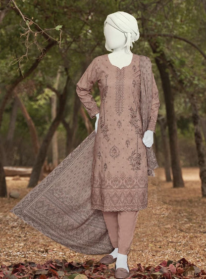 Haya | Embroidered Winter Collection by ABC 3-piece unstitched suit