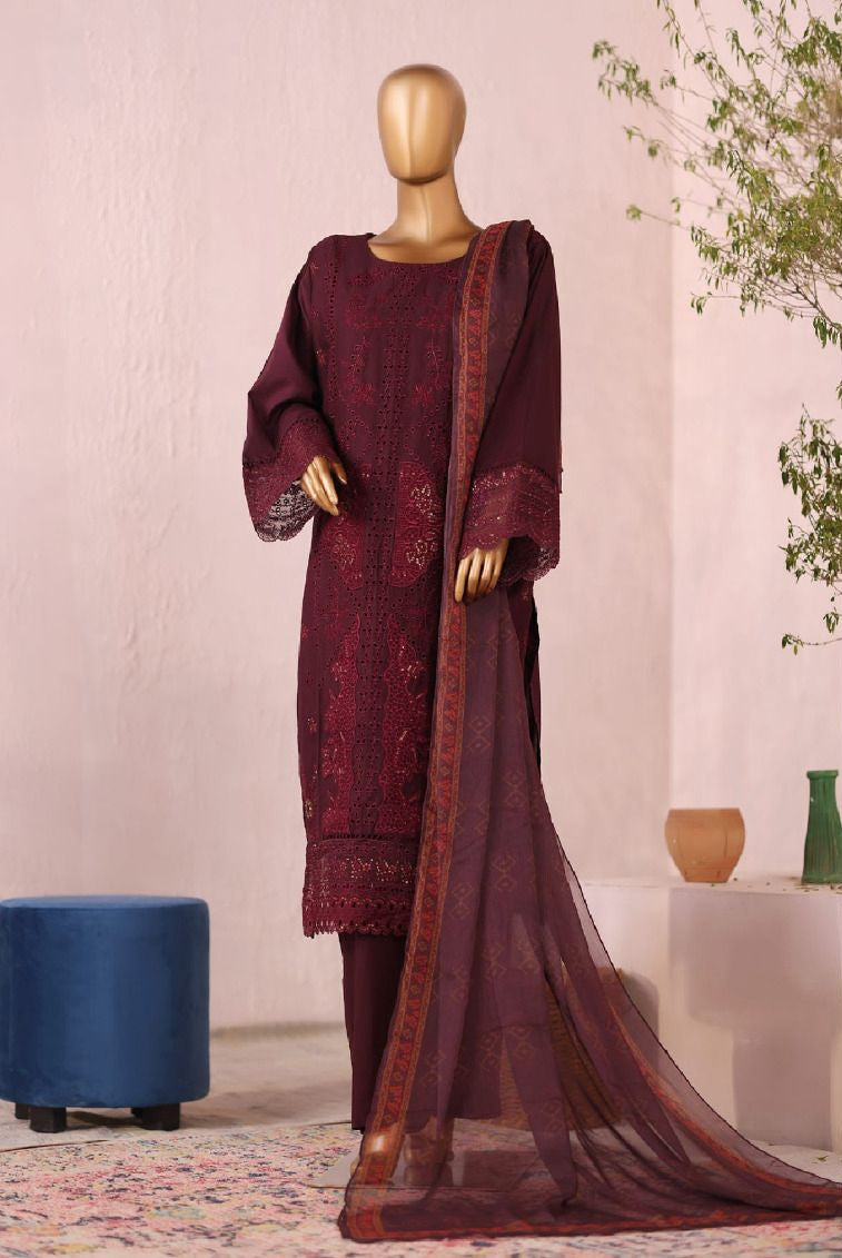Bin Saeed | Luxury Embroidered Plain Cotton Stitched Collection