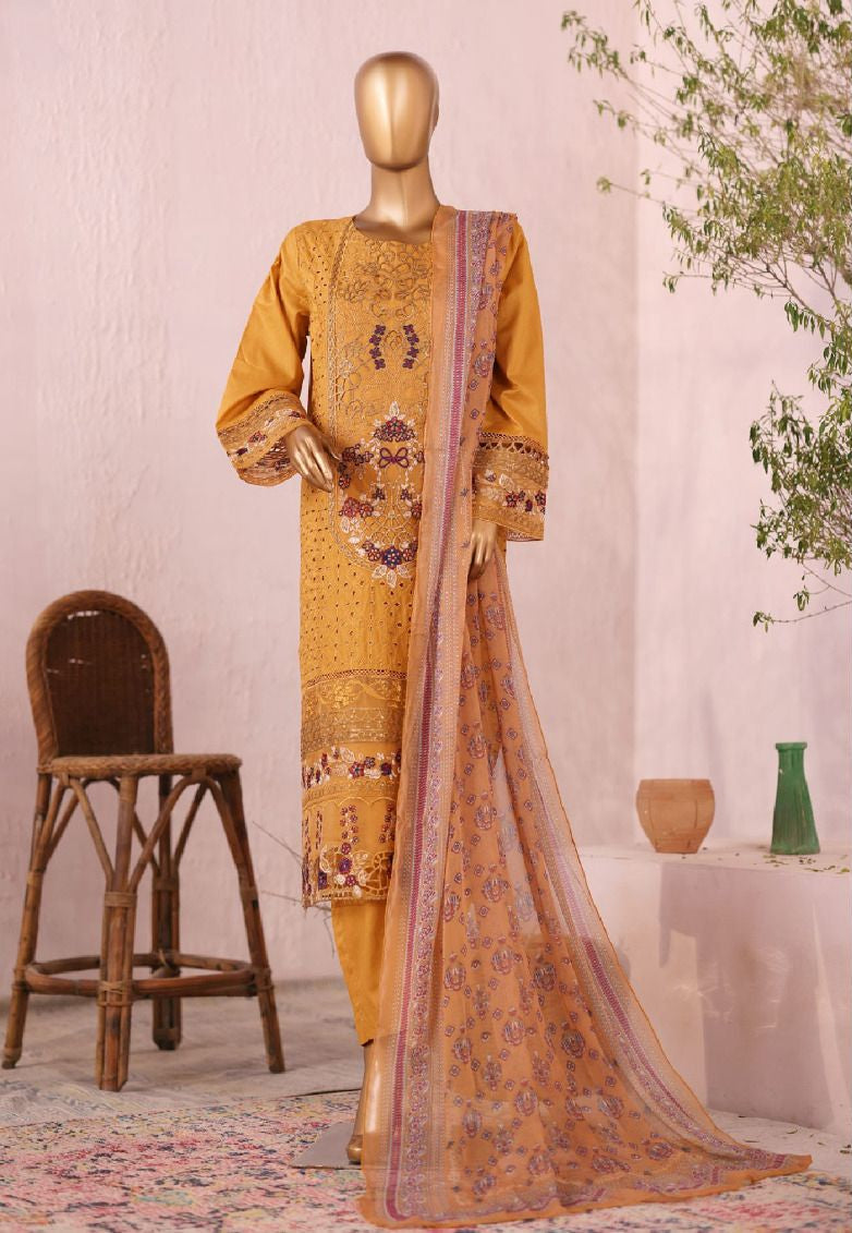 Bin Saeed | Luxury Embroidered Plain Cotton Stitched Collection