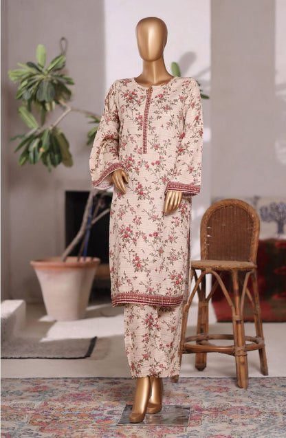 Bin Saeed  | Printed Khaddar Co-Ords Stitched Collection – 2PCS