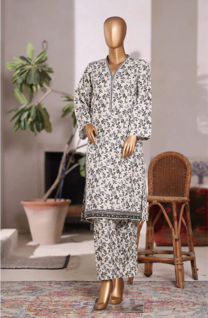 Bin Saeed  | Printed Khaddar Co-Ords Stitched Collection – 2PCS