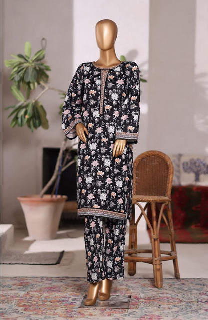 Bin Saeed  | Printed Khaddar Co-Ords Stitched Collection – 2PCS