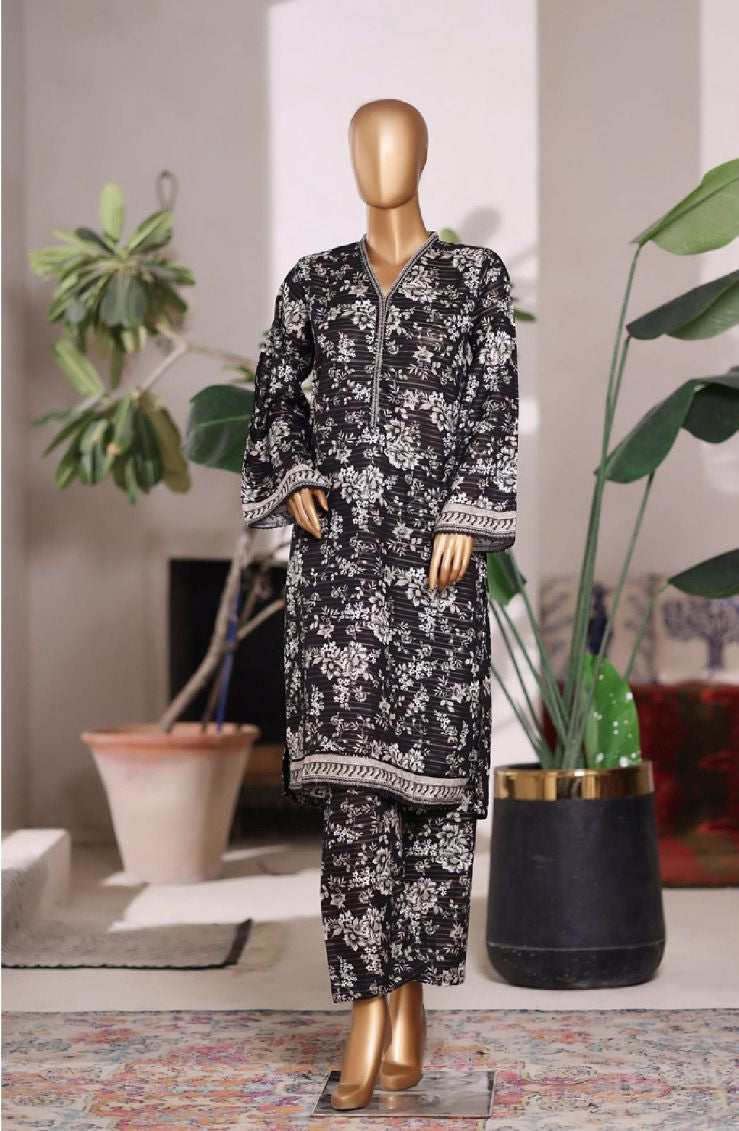 Bin Saeed  | Printed Khaddar Co-Ords Stitched Collection – 2PCS