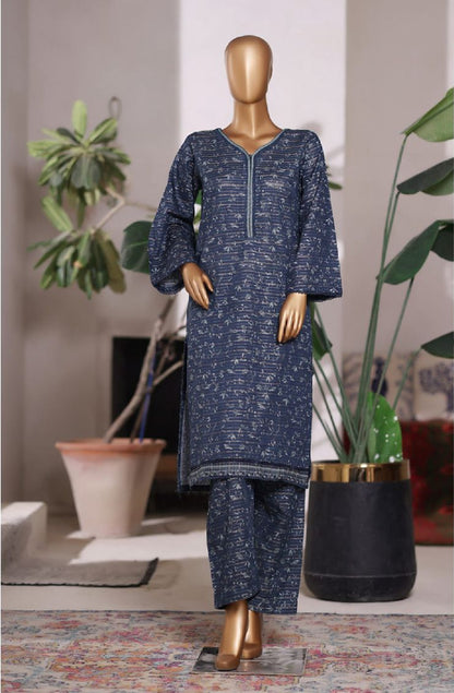 Bin Saeed  | Printed Khaddar Co-Ords Stitched Collection – 2PCS