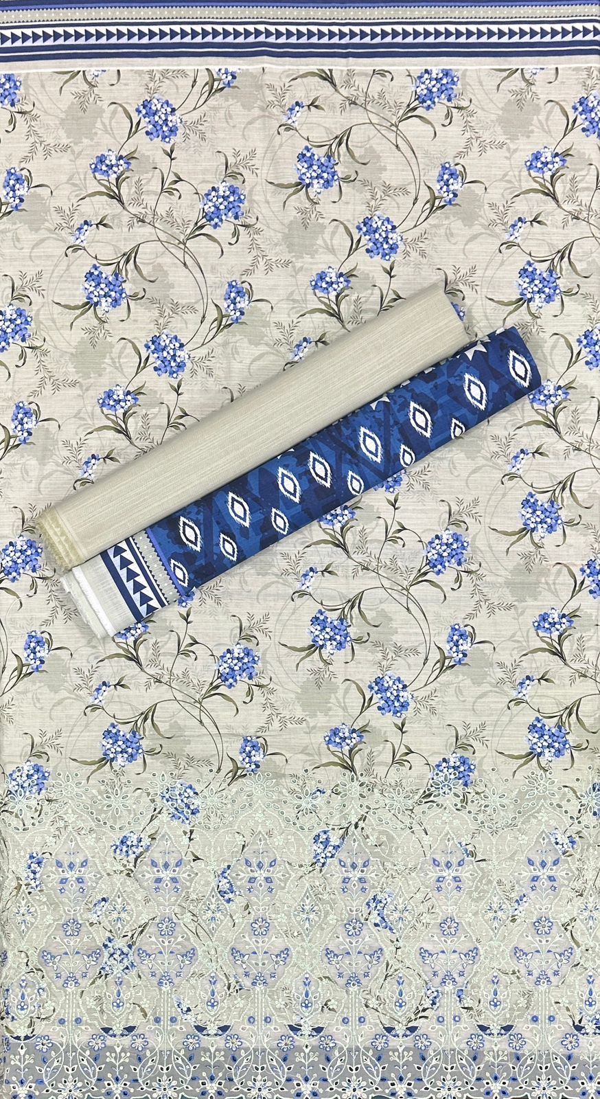 Riwayat | Unstitched 3pc Embroidered Khaddar Collection