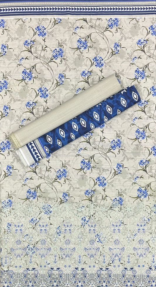 Riwayat | Unstitched 3pc Embroidered Khaddar Collection