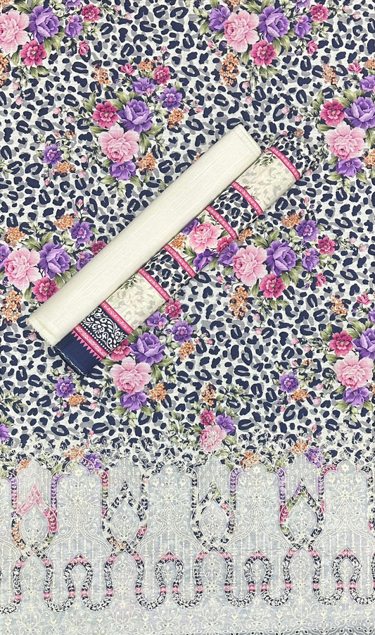 Riwayat | Unstitched 3pc Embroidered Khaddar Collection