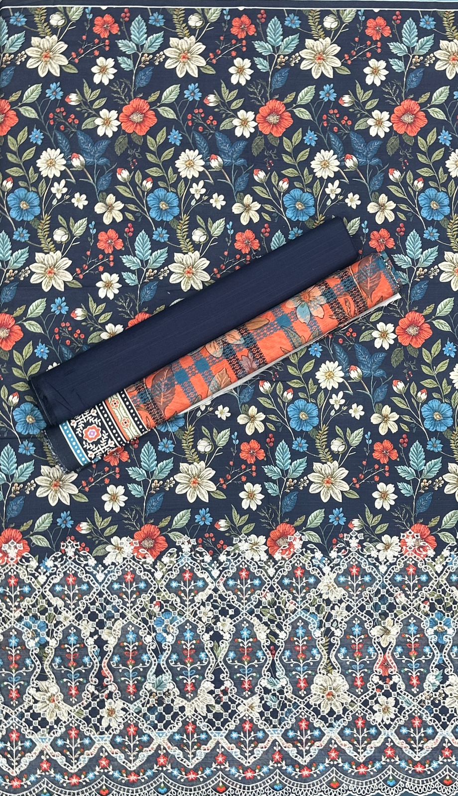 Riwayat | Unstitched 3pc Embroidered Khaddar Collection