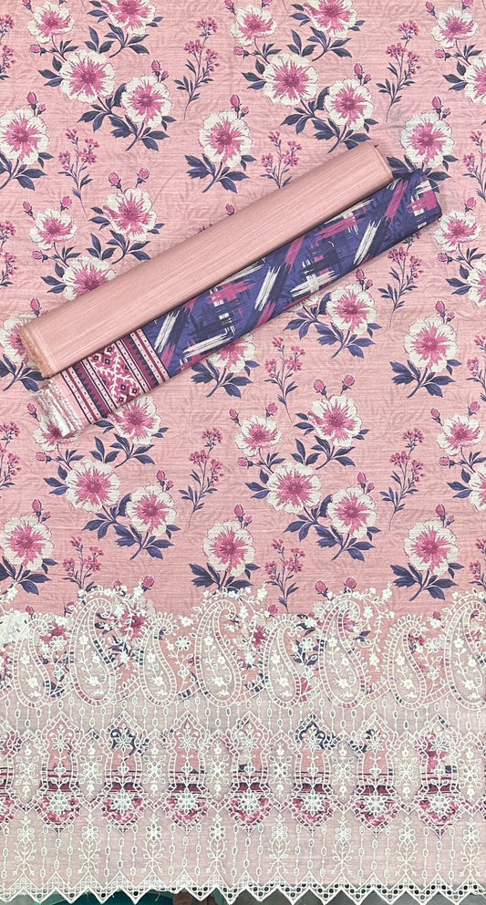 Riwayat | Unstitched 3pc Embroidered Khaddar Collection