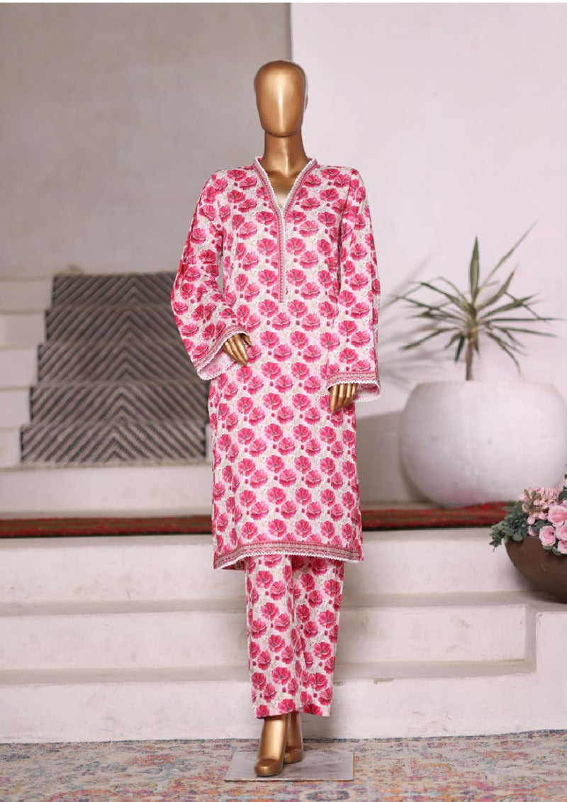 Bin Saeed | Printed Cotton Co-ords Stitched Collection – 2PCS