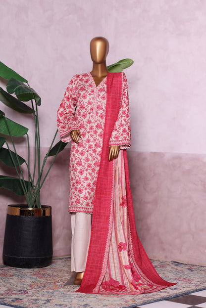 Bin Saeed | Stitched 3PC Printed Khaddar Collection