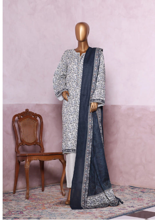 Bin Saeed | Stitched 3PC Printed Khaddar Collection