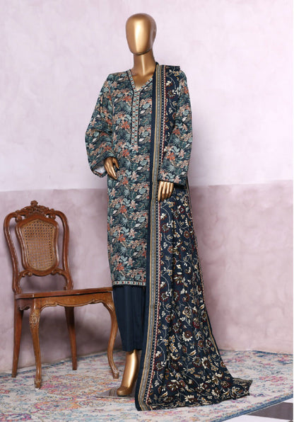 Bin Saeed | Stitched 3PC Printed Khaddar Collection
