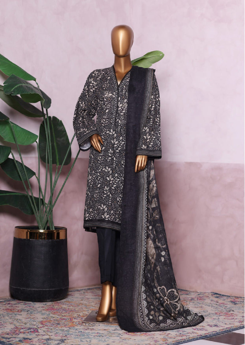 Bin Saeed | Stitched 3PC Printed Khaddar Collection