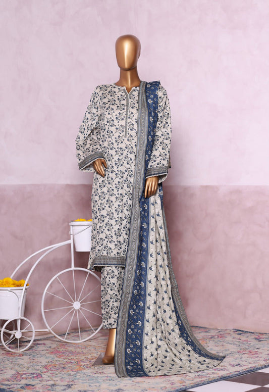 Bin Saeed | Stitched 3PC Printed Khaddar Collection