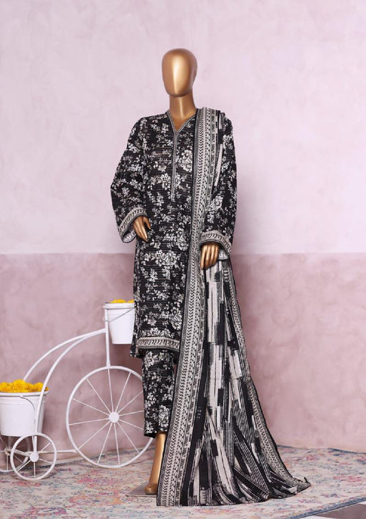 Bin Saeed | Stitched 3PC Printed Khaddar Collection