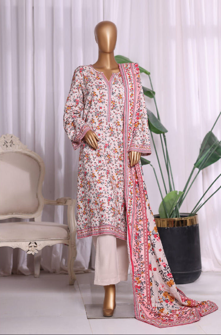 Bin Saeed | Stitched 3PC Printed Khaddar Collection