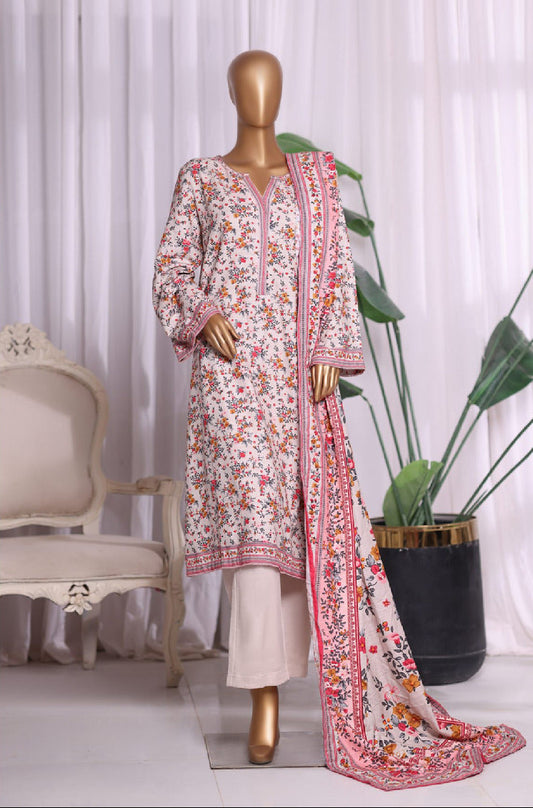 Bin Saeed | Stitched 3PC Printed Khaddar Collection