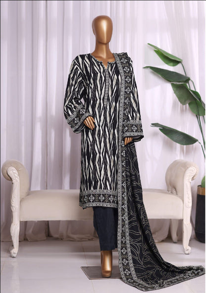 Bin Saeed | Stitched 3PC Printed Khaddar Collection