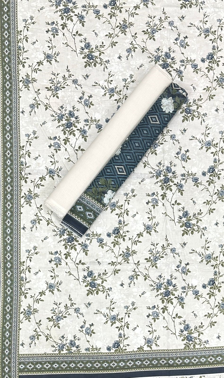 Bin Saeed | 3pc Unstitched Printed Khaddar Collection