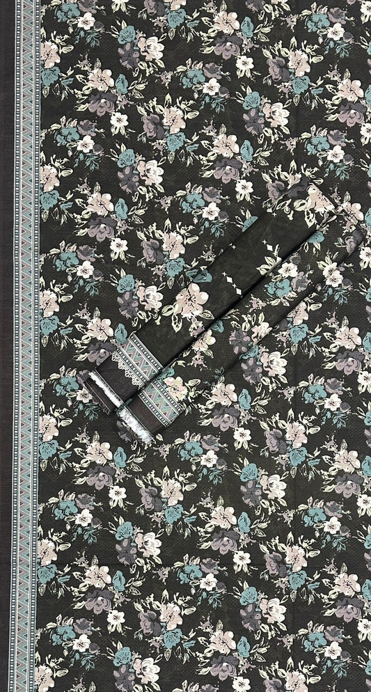 Bin Saeed | 3pc Unstitched Printed Khaddar Collection