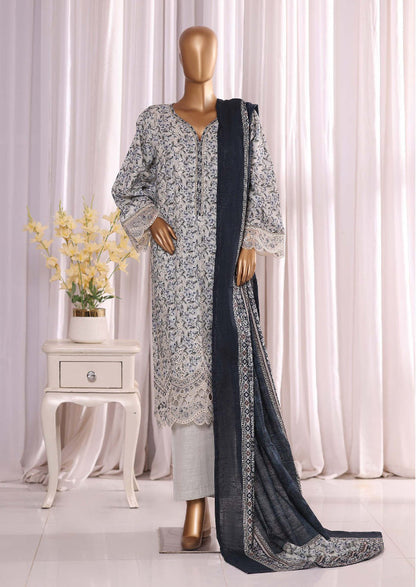 Bin Saeed | Stitched 3pc Embroidered Khaddar Collection