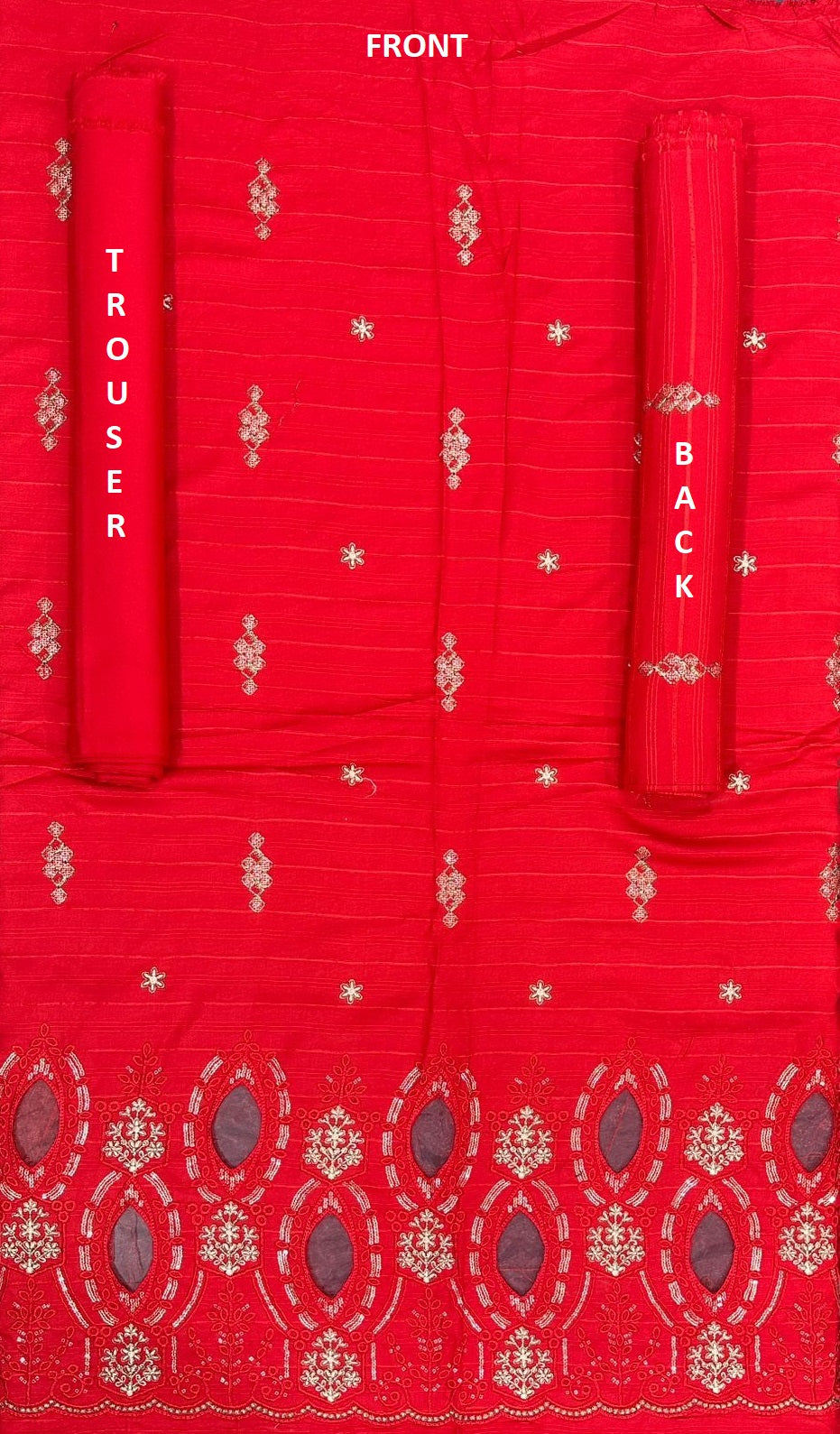 Marina |  Wool 2PC Unstitched Embroidered Collection by ABC