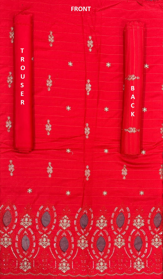 Marina |  Wool 2PC Unstitched Embroidered Collection by ABC