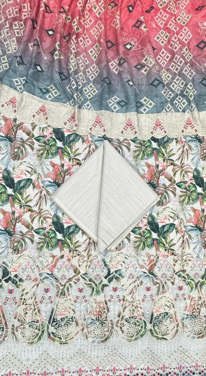 Riwayat | Unstitched 3pc Embroidered Khaddar Collection
