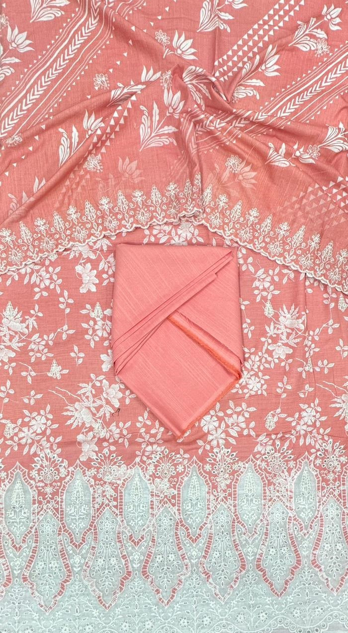 Riwayat | Unstitched 3pc Embroidered Khaddar Collection