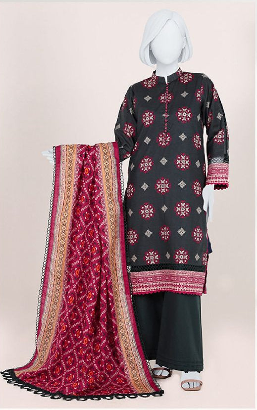 J. Panjnad | Unstitched 3 Pc Printed Khaddar Collection