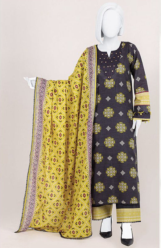 J. Panjnad | Unstitched 3 Pc Printed Khaddar Collection