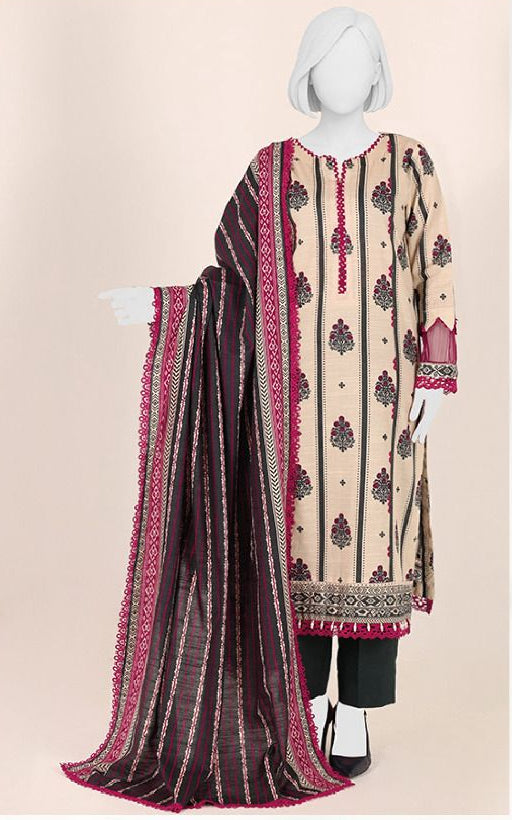J. Panjnad | Unstitched 3 Pc Printed Khaddar Collection