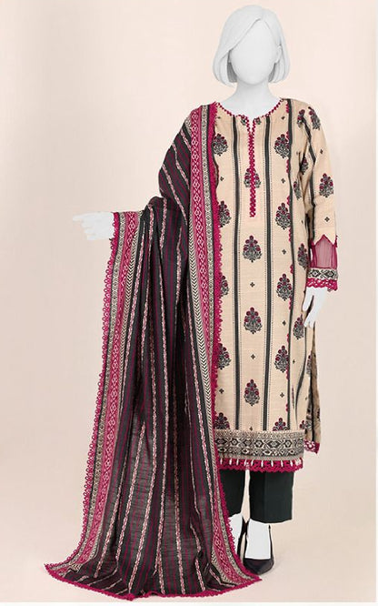 J. Panjnad | Unstitched 3 Pc Printed Khaddar Collection