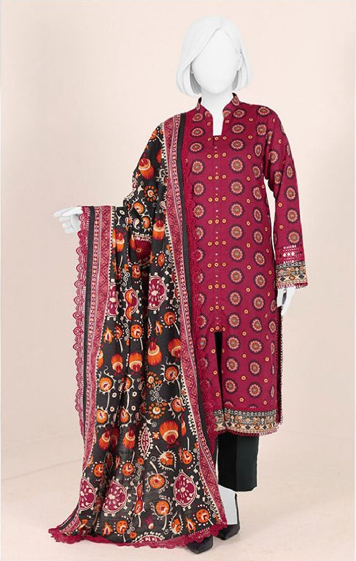 J. Panjnad | Unstitched 3 Pc Printed Khaddar Collection