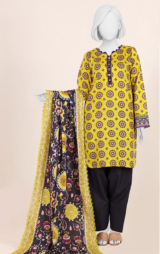 J. Panjnad | Unstitched 3 Pc Printed Khaddar Collection