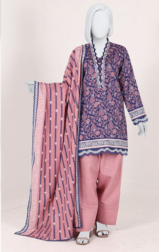 J. Panjnad | Unstitched 3 Pc Printed Khaddar Collection