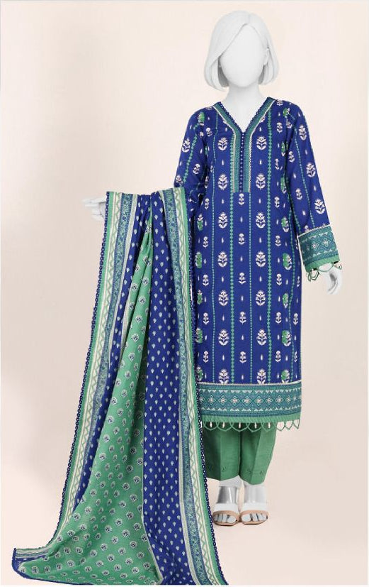J. Panjnad | Unstitched 3 Pc Printed Khaddar Collection