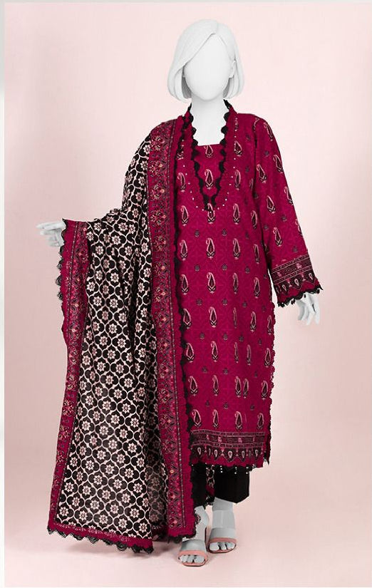 J. Panjnad | Unstitched 3 Pc Printed Khaddar Collection