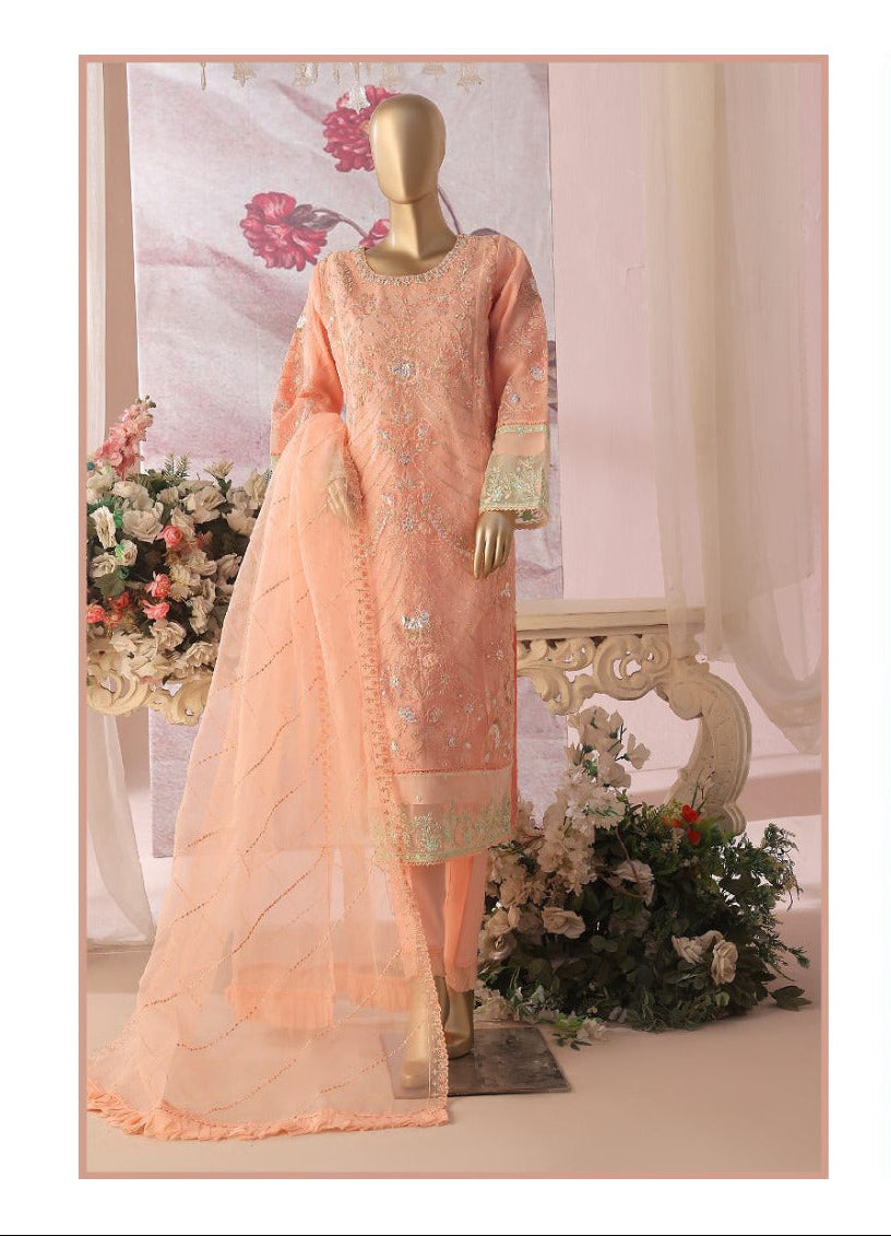 BIN SAEED | Luxury Embroidered Chiffon 3PC Stitched Collection