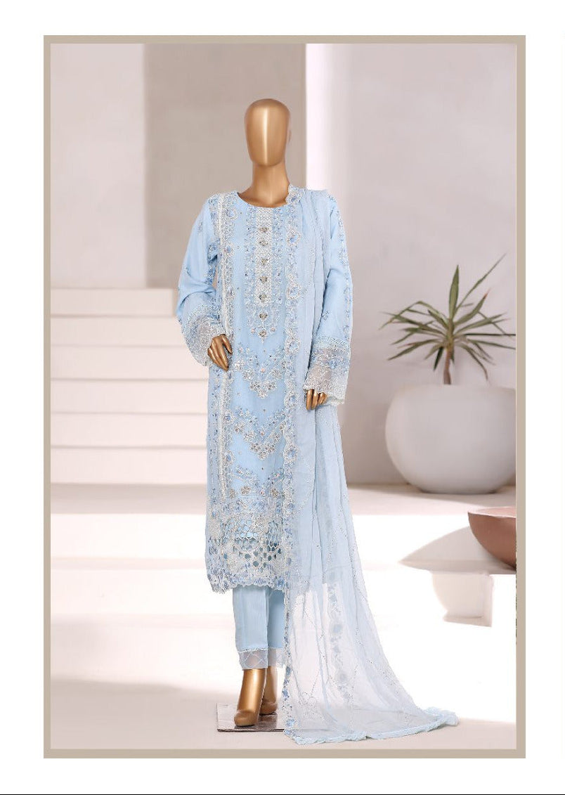 BIN SAEED | Luxury Embroidered Chiffon 3PC Stitched Collection