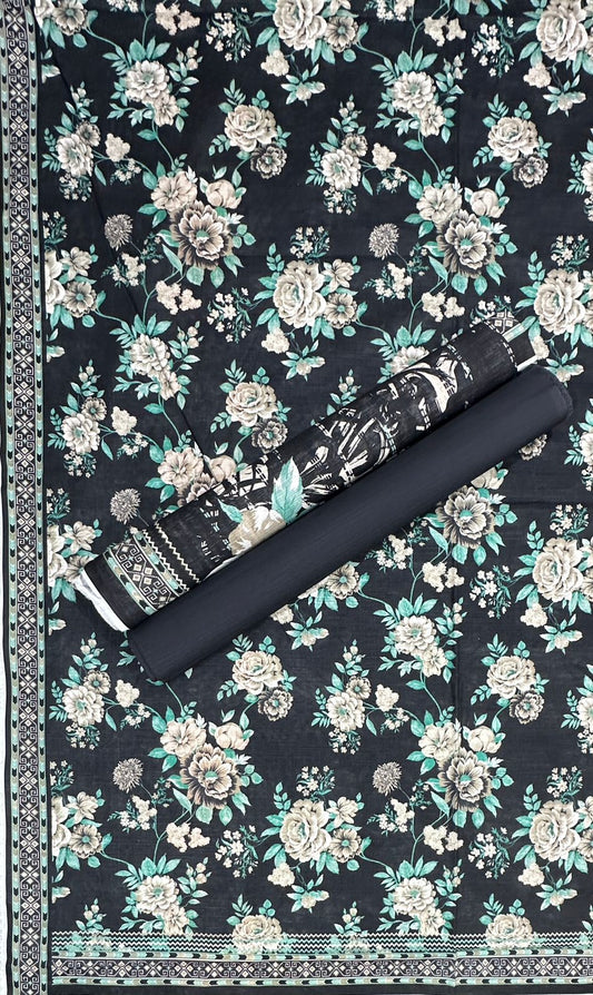Bin Saeed | 3 Pc Unstitched Printed Khaddar Collection