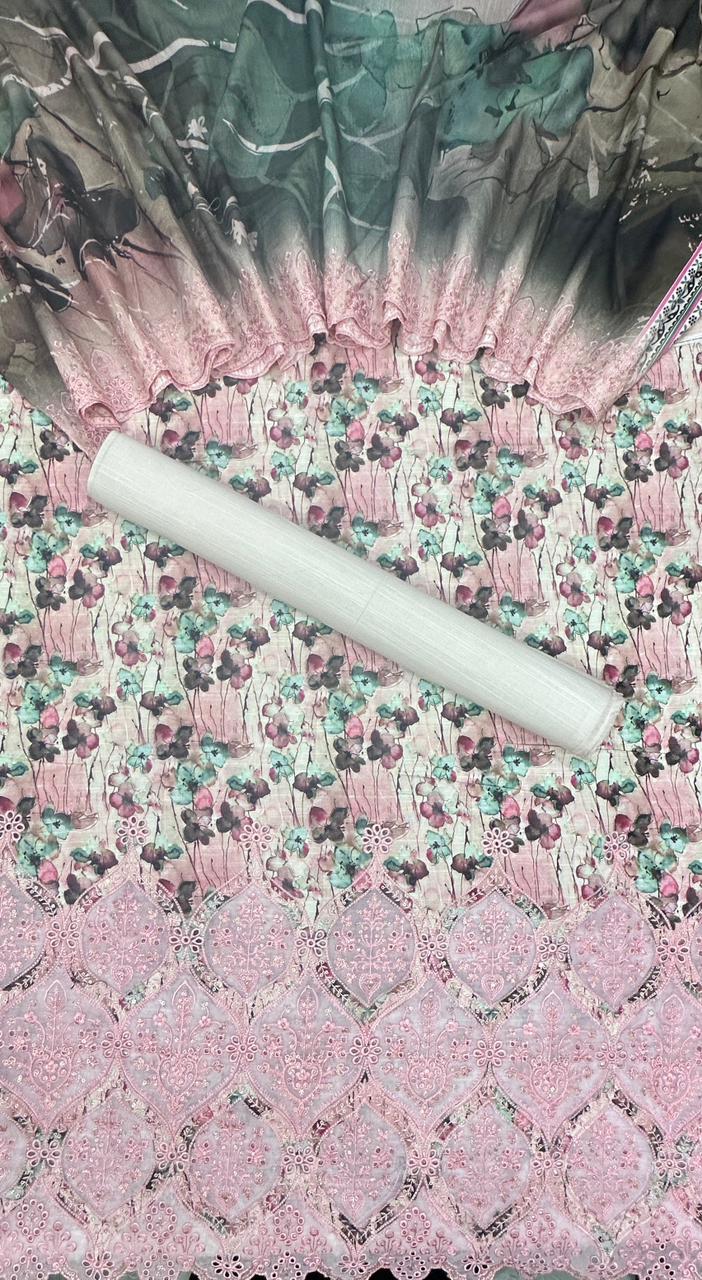 Riwayat | Unstitched 3pc Embroidered Khaddar Collection