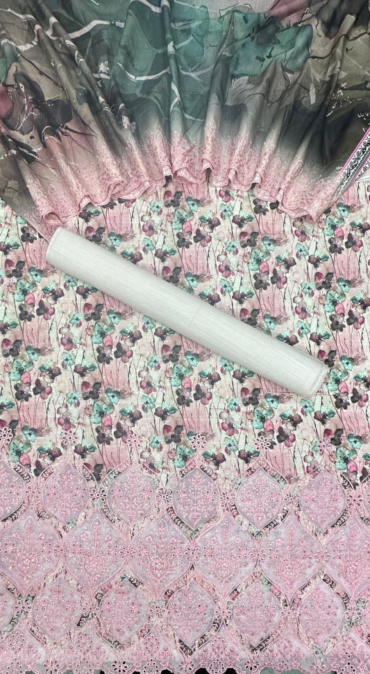 Riwayat | Unstitched 3pc Embroidered Khaddar Collection